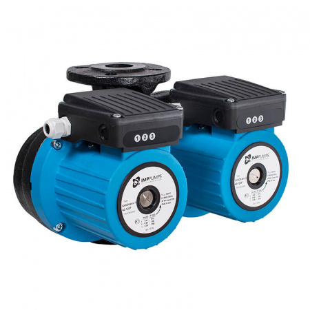 Циркуляционный фланцевый сдвоенный 3-х скоростной насос IMP PUMPS GHNDbasic II 40-120 F