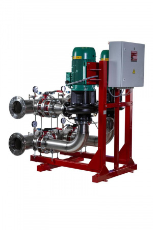 Насосная установка пожаротушения Wilo CO 4 BL 80/150-15/2/SK-FFS-R
